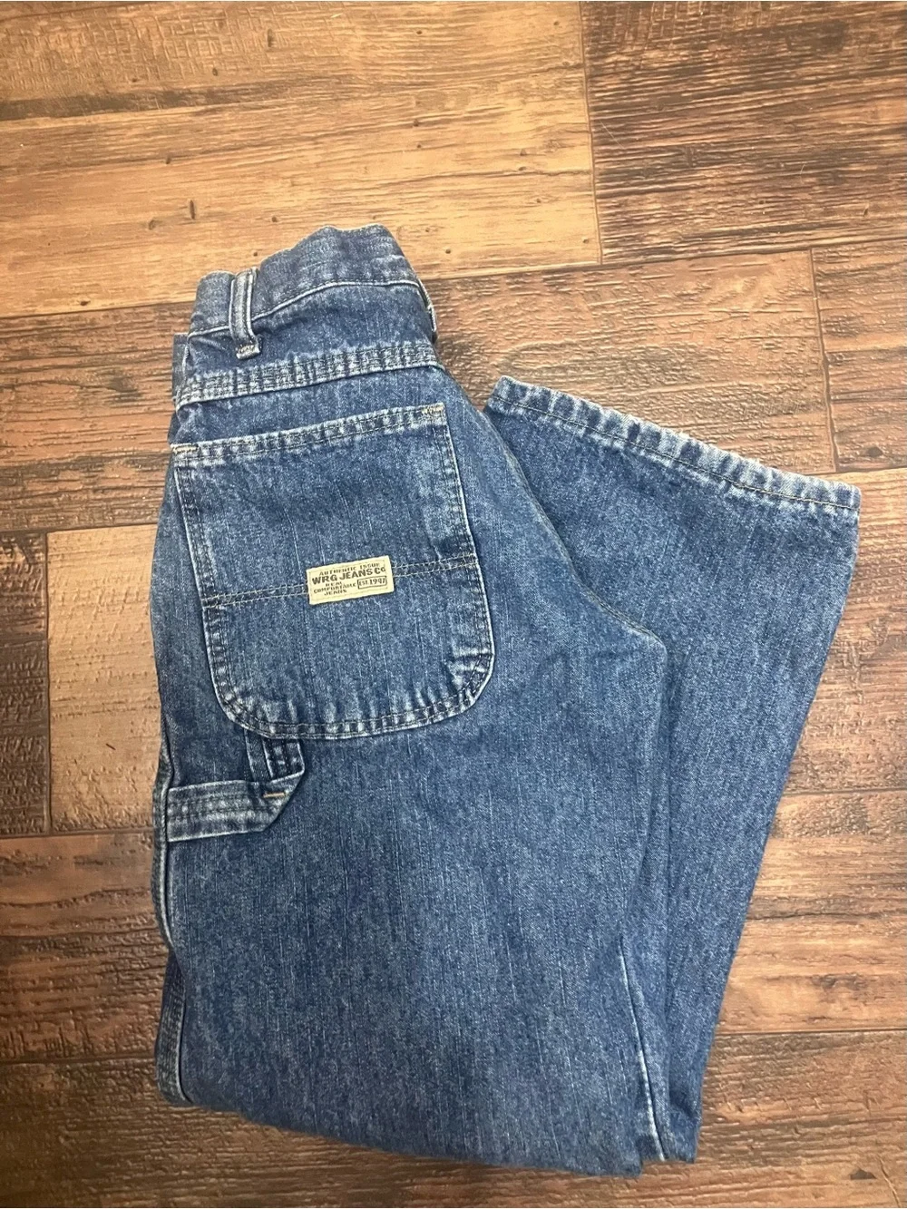 Wrangler Kids Blue Denim Jeans